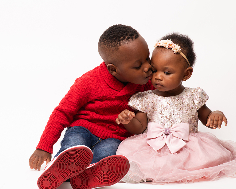 In Studio Family Portraits With Young Children