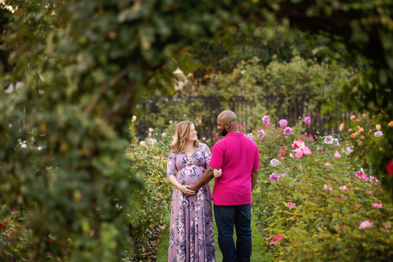 outdoor maternity portraits in san jose