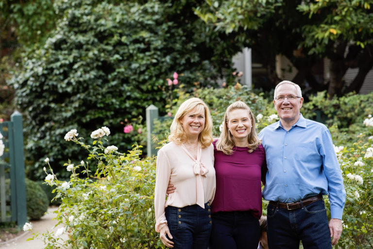 fun family portraits in palo alto