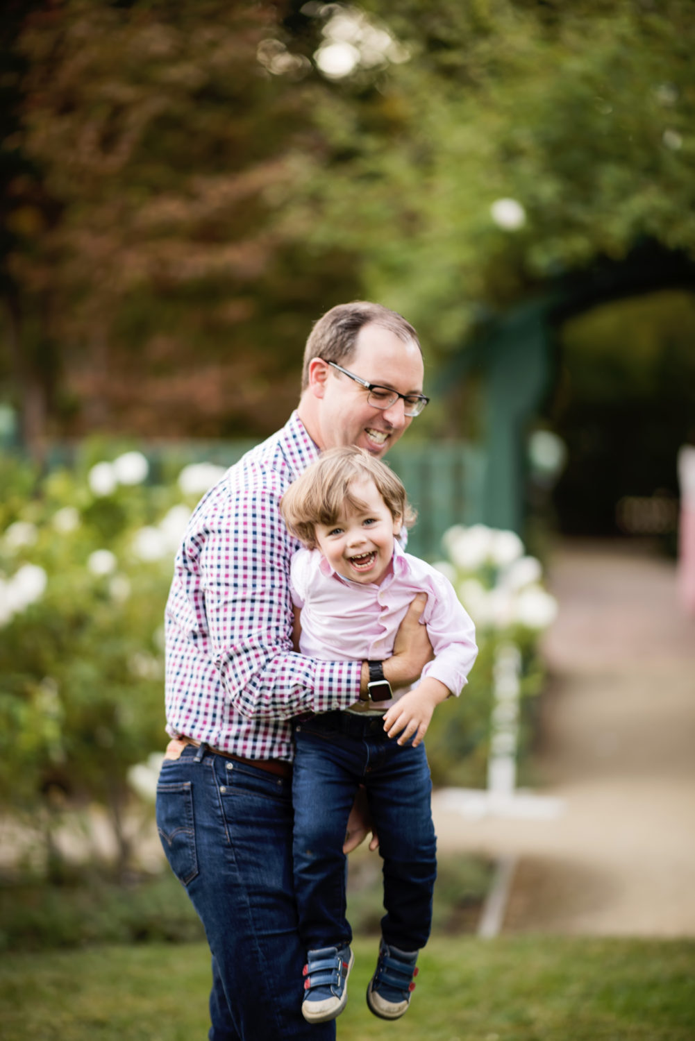 fun family portraits in palo alto