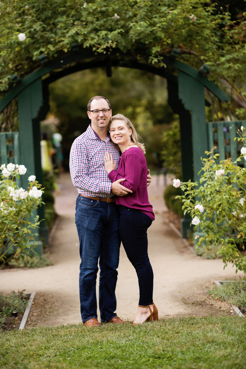 fun family portraits in palo alto