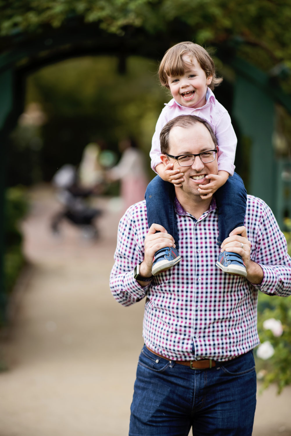 fun family portraits in palo alto