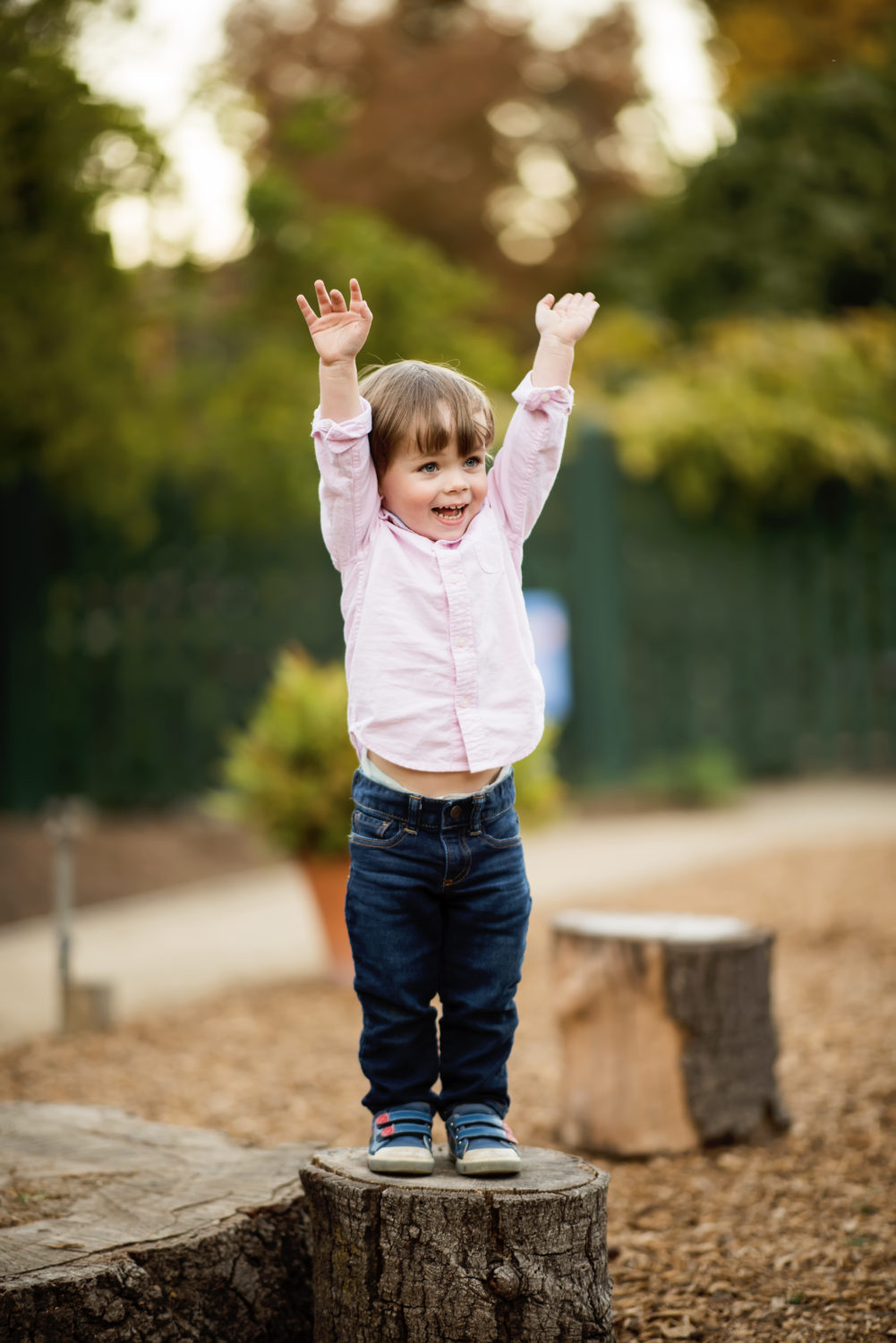 fun family portraits in palo alto