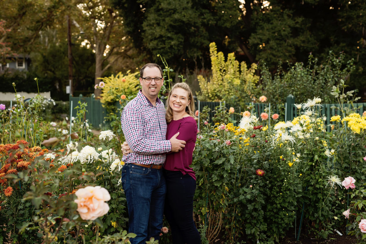 fun family portraits in palo alto