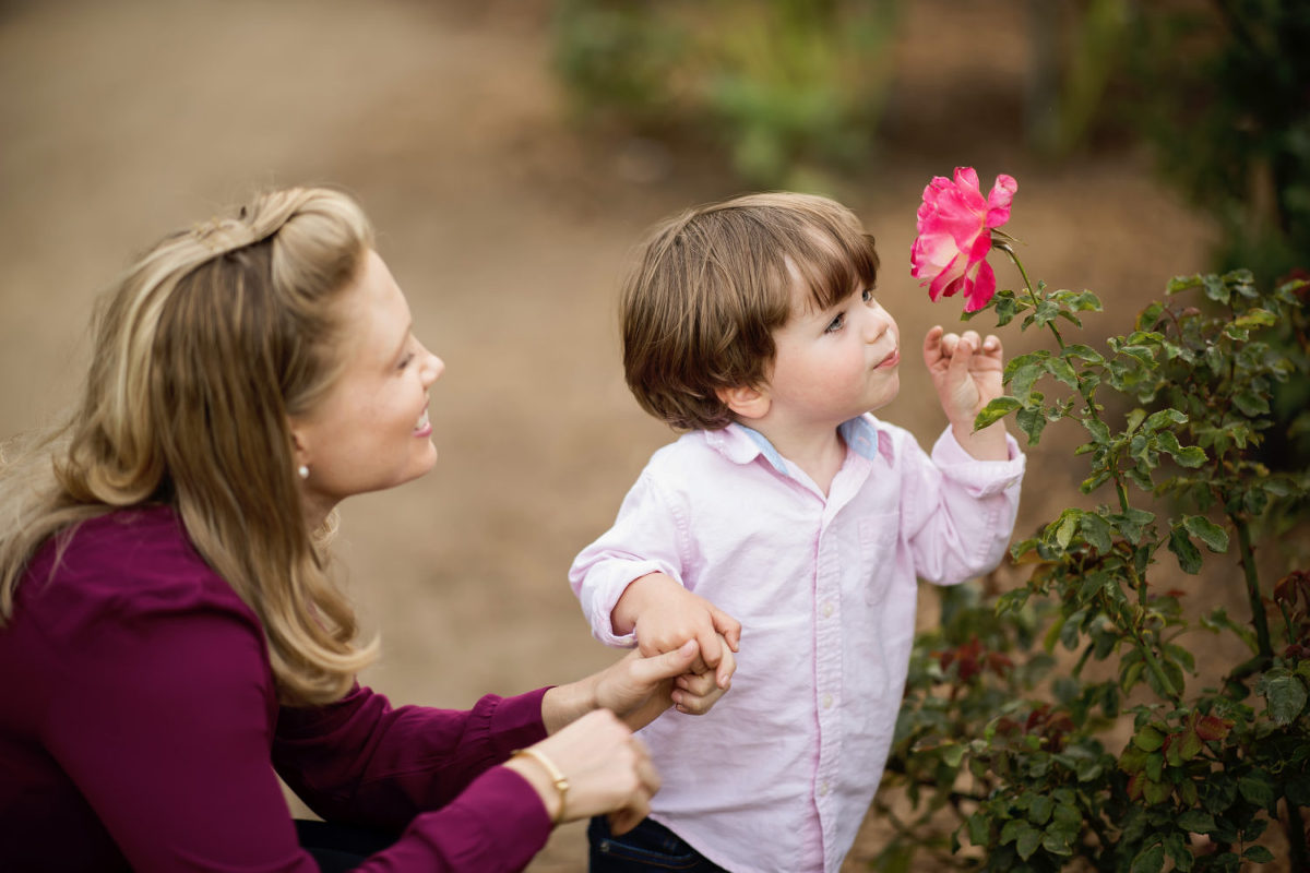 fun family portraits in palo alto