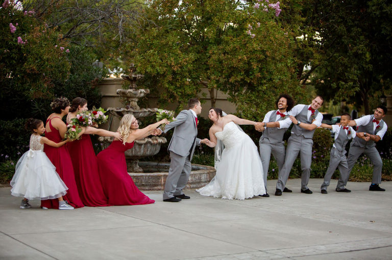 Photographing Fun Wedding Bridal Party Photos - Steven Cotton Photography