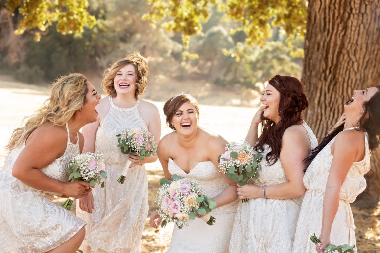 Photographing Fun Wedding Bridal Party Photos