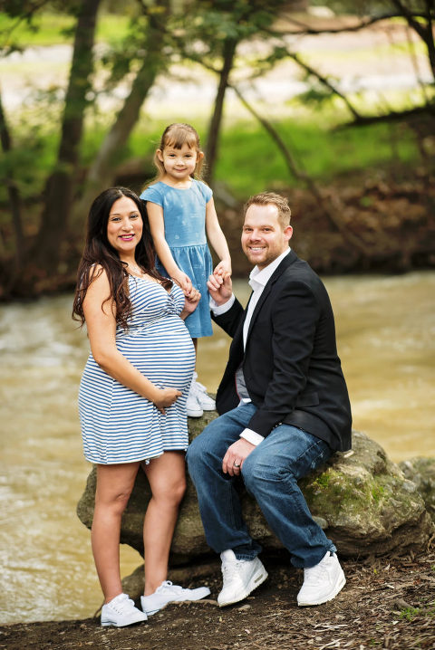 maternity photos with kids