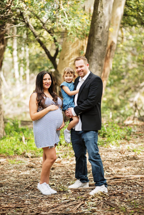 maternity photos with kids