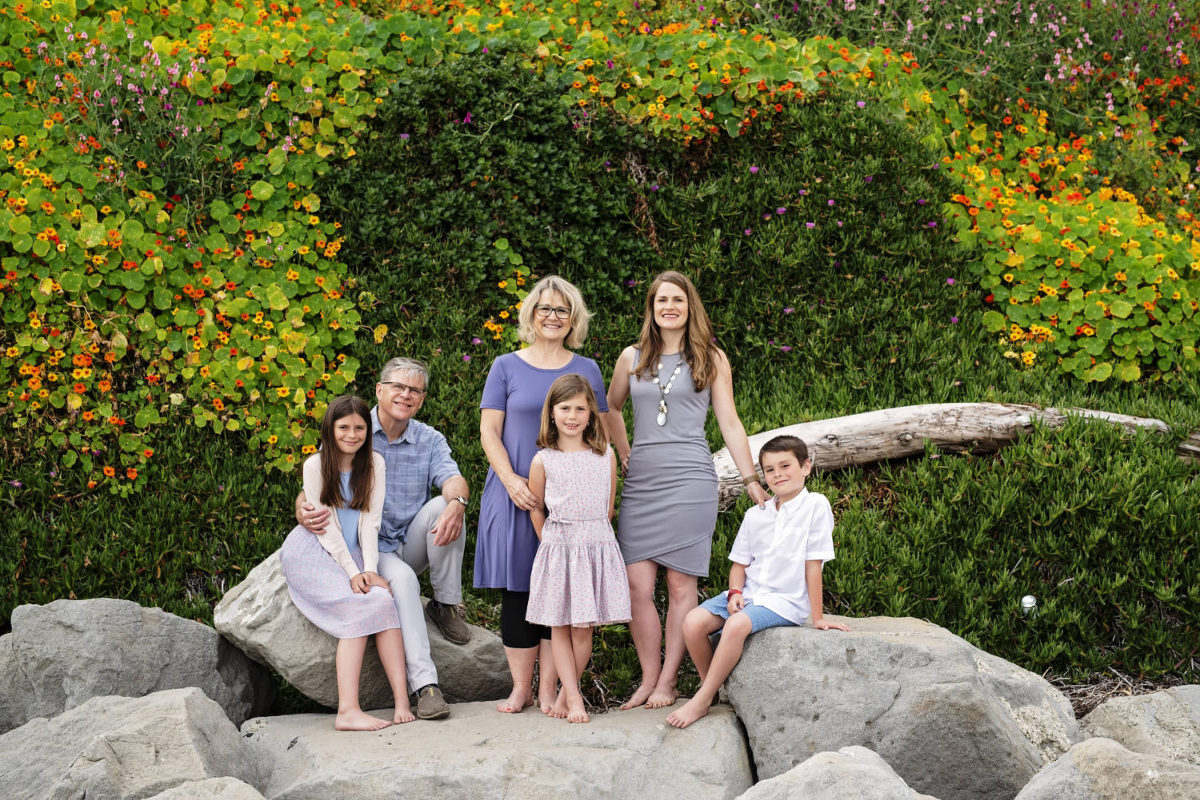 fun family portraits in capitola