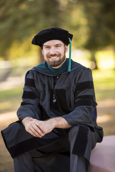 Graduation Portraits In Campbell