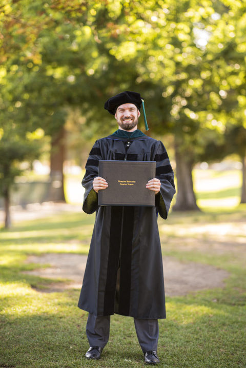 Graduation Portraits In Campbell