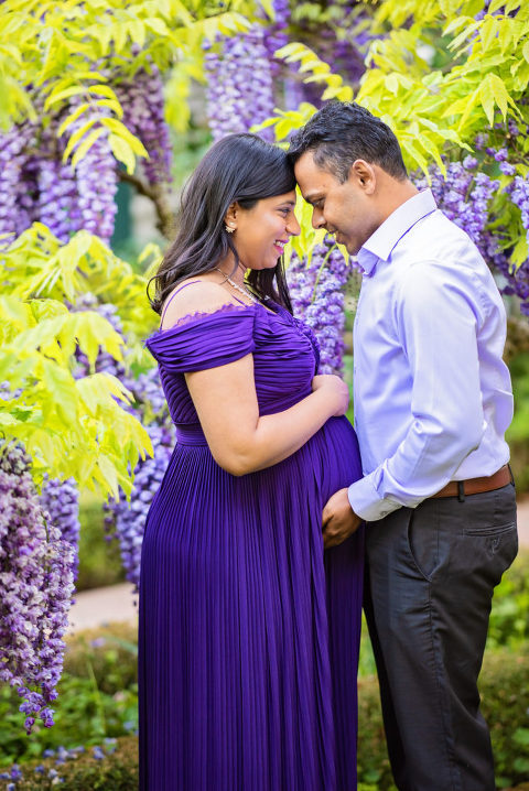 the best color to wear for maternity portraits