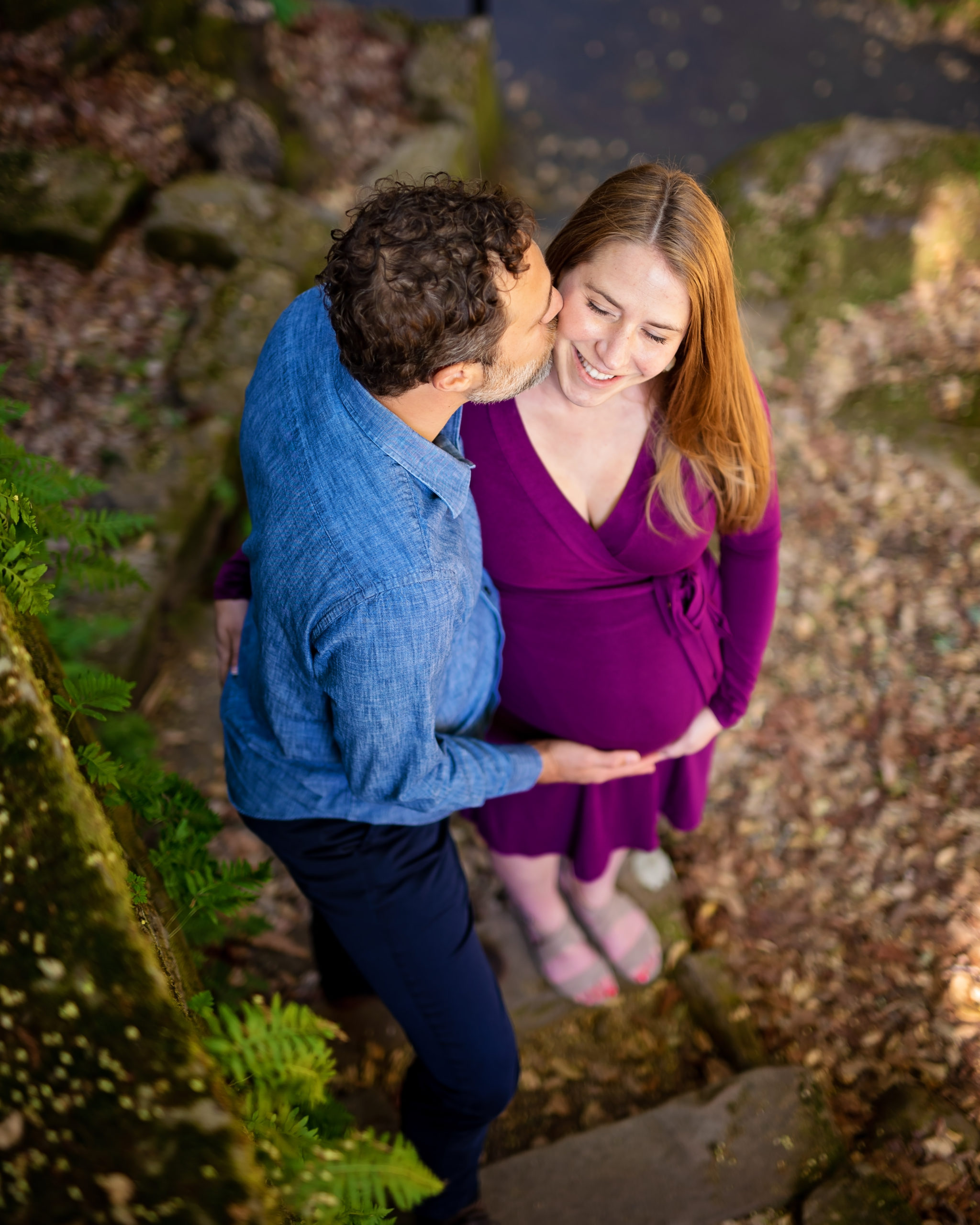 Is A White Dress Good For Maternity Portraits? - Steven Cotton