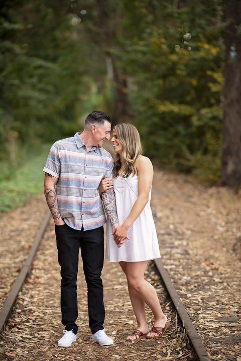 Beach Engagement Portraits in Capitola