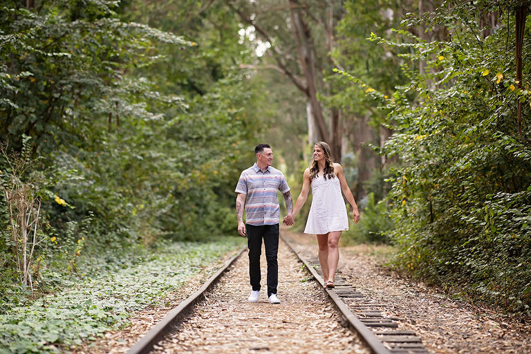 Beach Engagement Portraits in Capitola