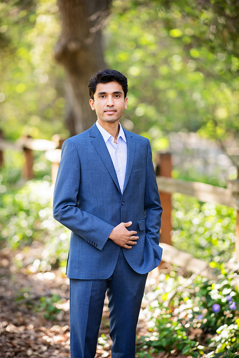 Outdoor business portraits in Los Gatos