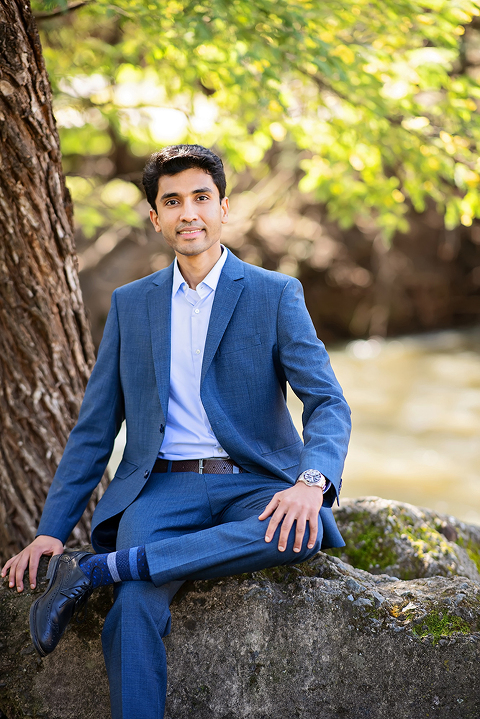 Outdoor business portraits in Los Gatos