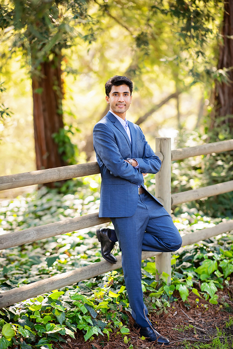 Outdoor business portraits in Los Gatos