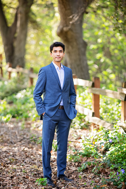 Outdoor business portraits in Los Gatos